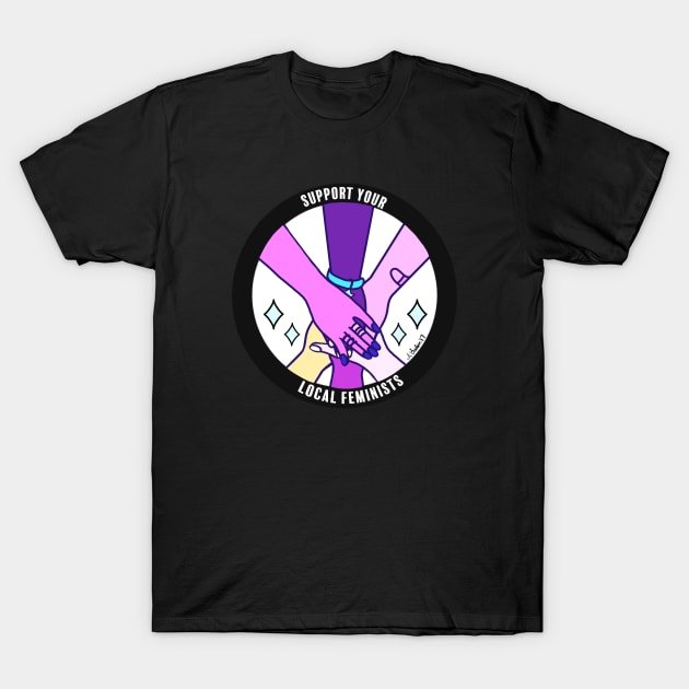 Support Feminists T-Shirt by alanaladsonart